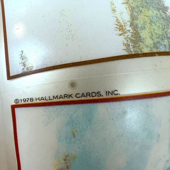 Hallmark Keepsake Ornament A Cherished Friend 1979 Ornament Glass Ball Christmas - Picture 14 of 16